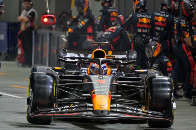 Singapore F1 GP Auto Racing