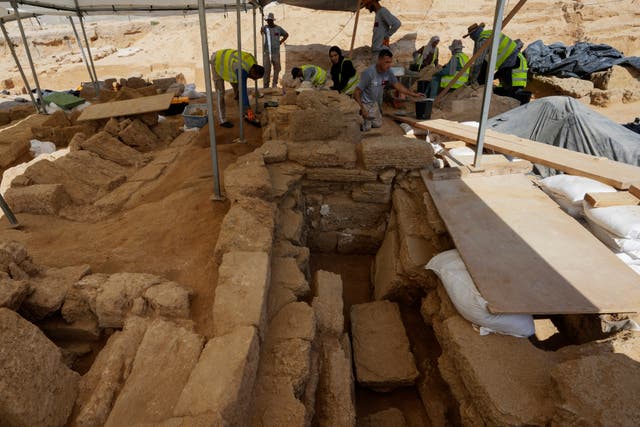 The Roman cemetery in Jebaliya, northern Gaza Strip