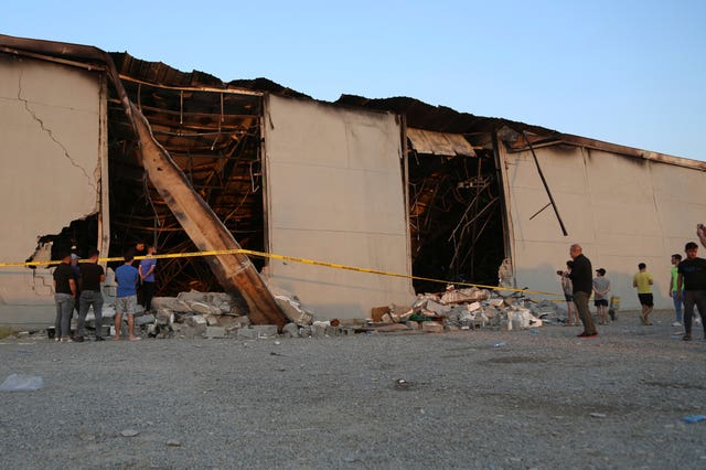 Iraq-Wedding Fire