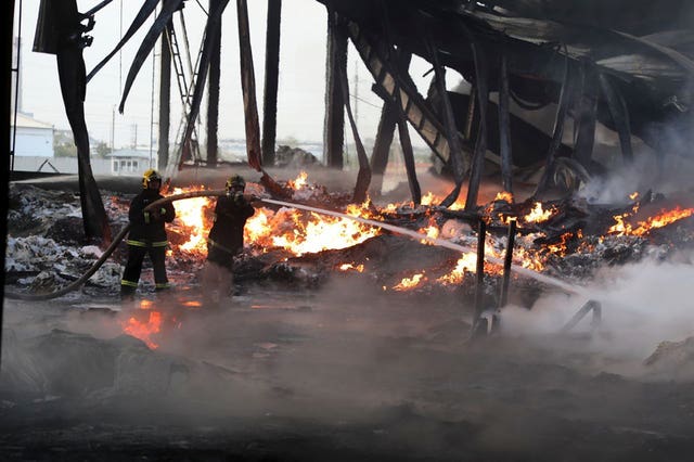 Uzbekistan Fire