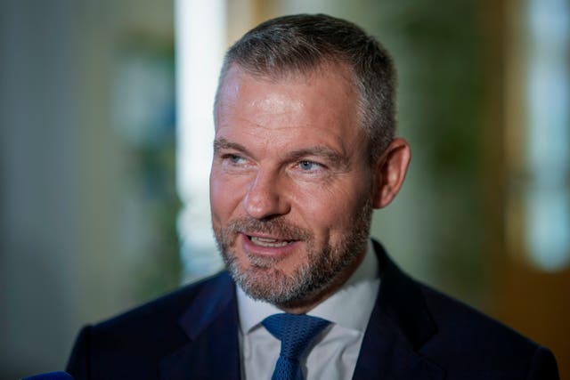 Former Slovak prime minister Peter Pellegrini