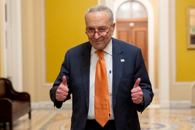 Senate Majority Leader Chuck Schumer