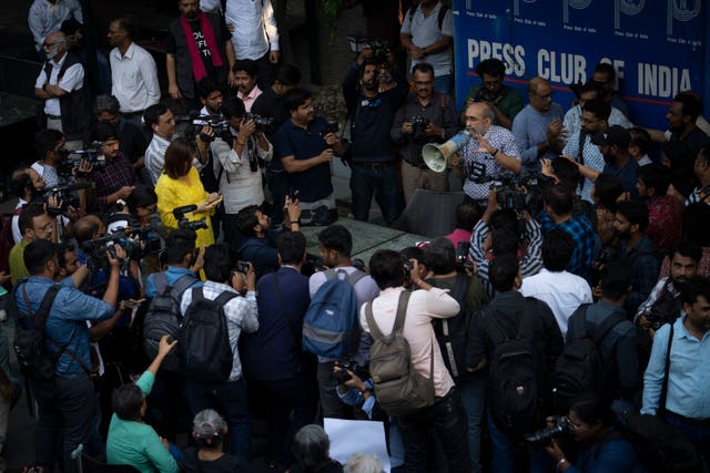 Detained journalist