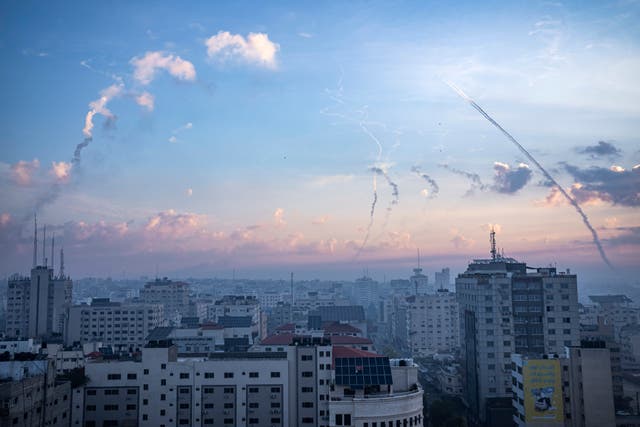 Rockets are fired towards Israel from Gaza