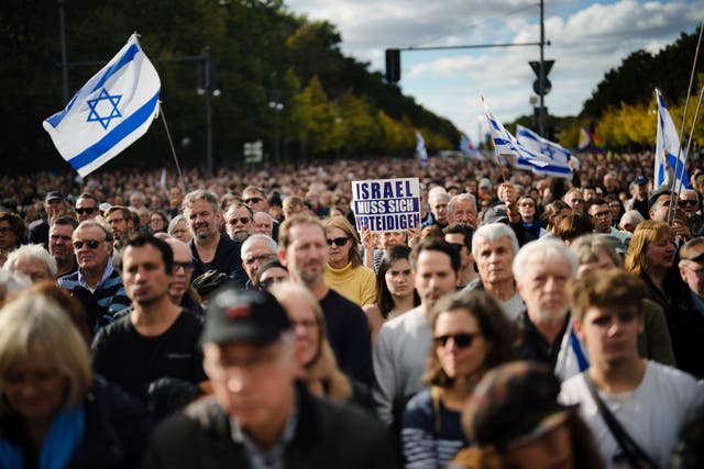 Germany Israel Palesinians
