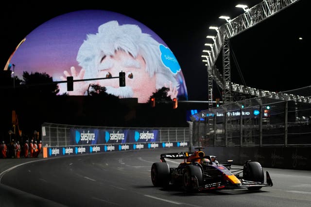 Red Bull driver Max Verstappen will start second