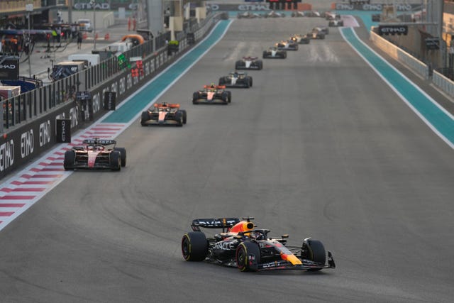 Abu Dhabi F1 GP Auto Racing