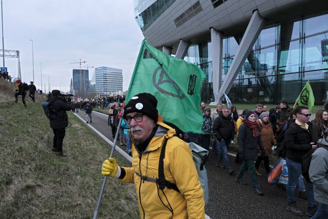 Netherlands Climate Protest