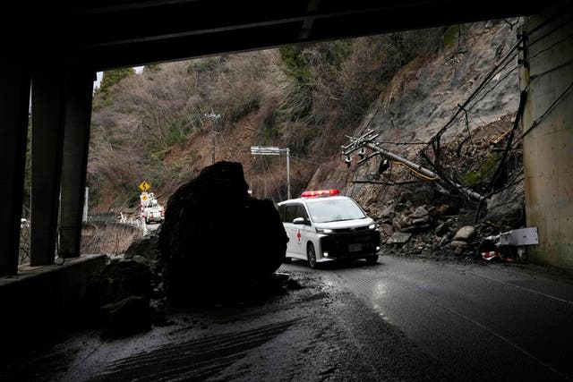 APTOPIX Japan Earthquake