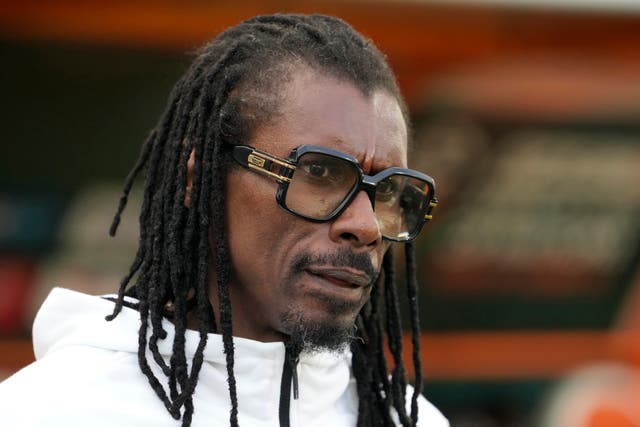 Senegal’s head coach Aliou Cisse spent time in hospital over the weekend