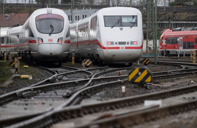CORRECTION Germany Rail Strike
