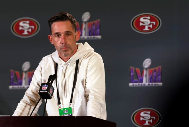 San Francisco 49ers head coach Kyle Shanahan