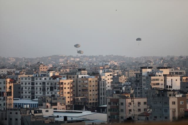 Aid drop