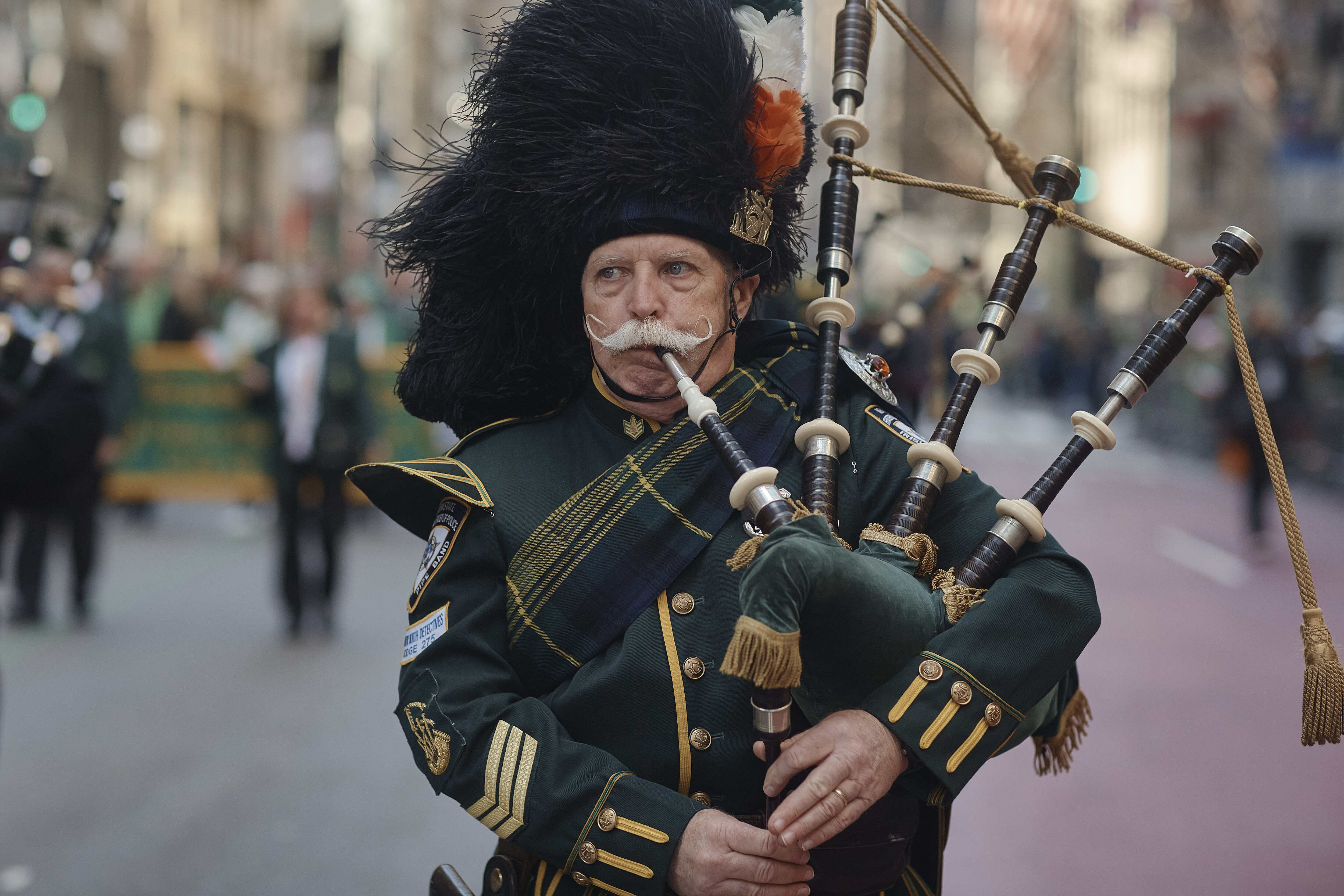 A bagpiper