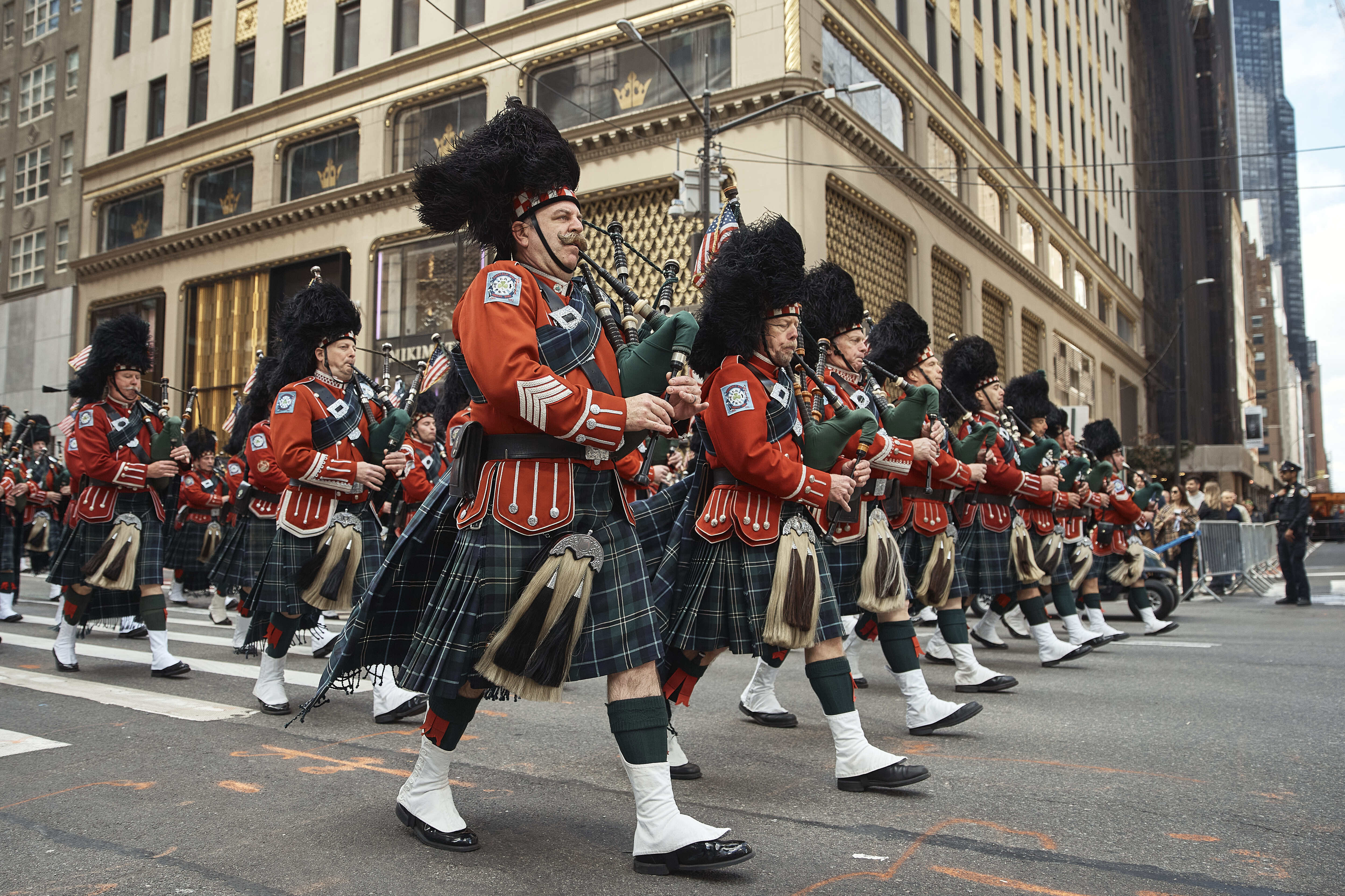 St Patricks Day Parade in New York