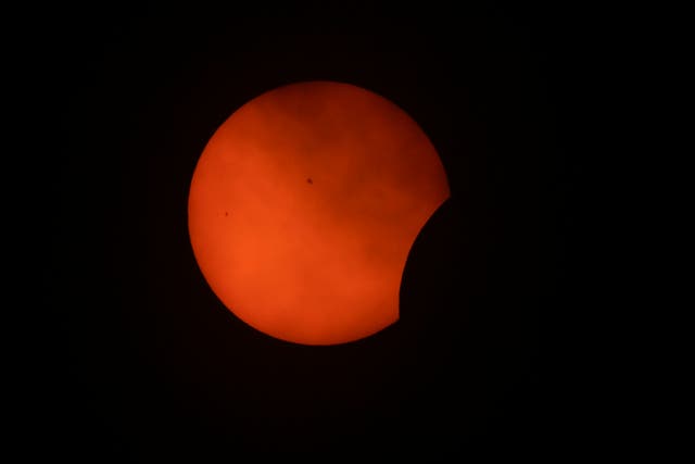 Total Solar Eclipse Texas