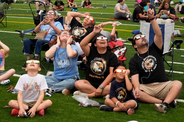 Total Solar Eclipse Texas