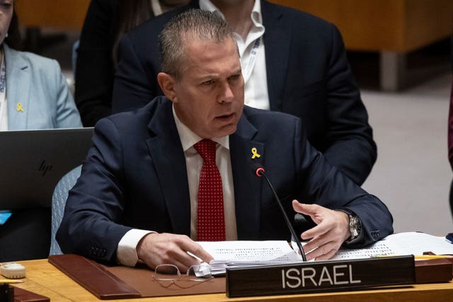 Israel Palestinians UN Security Council