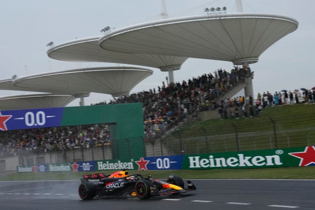 China F1 GP Auto Racing