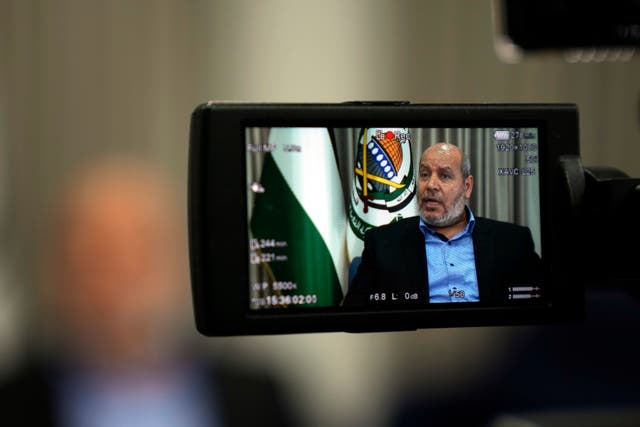 Israel Palestinians Hamas Interview