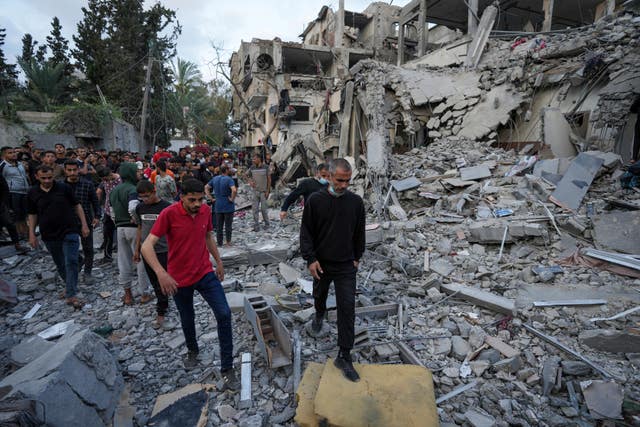 Destruction in Gaza