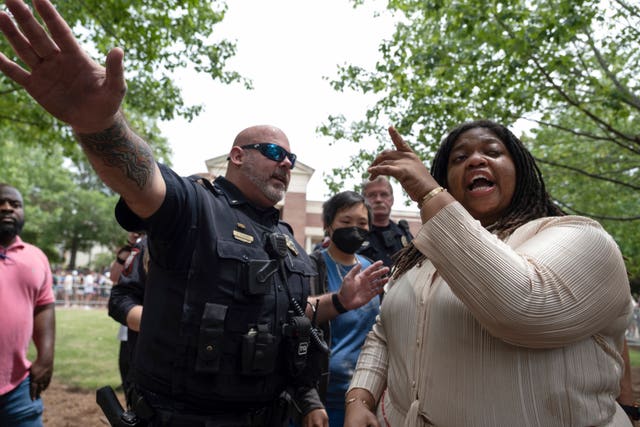 Israel Palestinians Campus Protests Mississippi