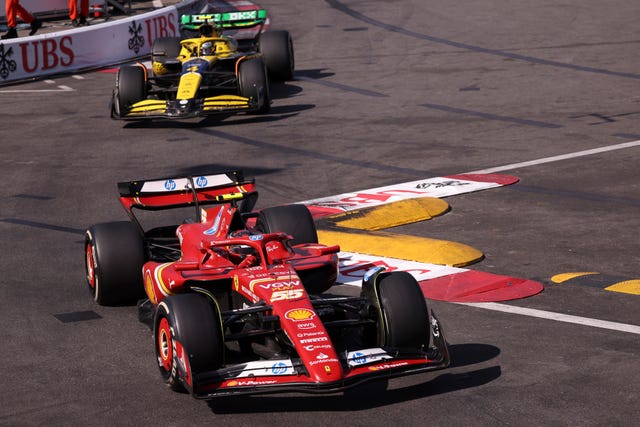 Leclerc kept Piastri at bay for the entire race