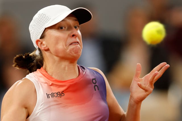 Iga Swiatek has won 29 of her 31 matches at Roland Garros