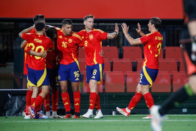 Alvaro Morata was on target (Francisco Ubilla/AP)