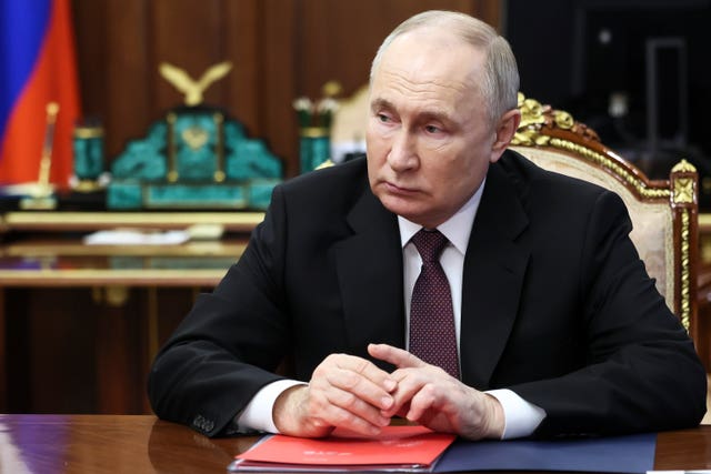 Russian President Vladimir Putin