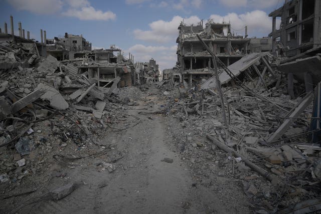 Mideast Wars Gaza Reconstruction