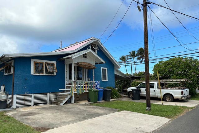 Ryan Routh's house in Kaaawa, Hawaii 