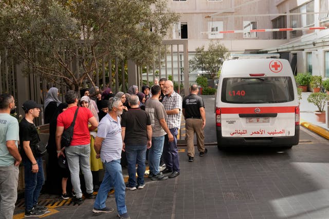 CORRECTION Lebanon Israel Exploding Pagers