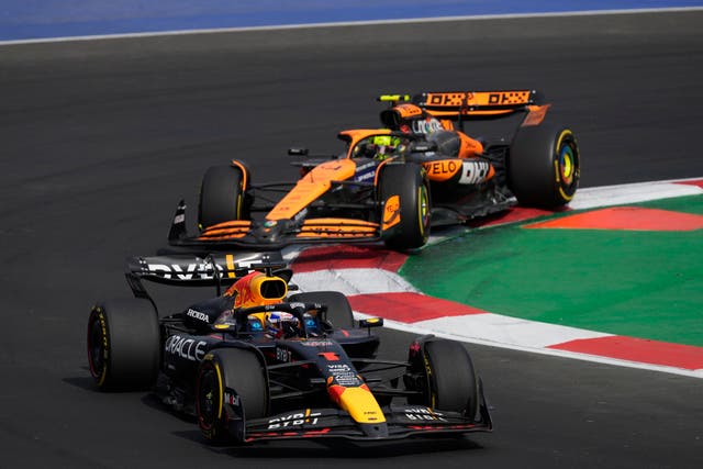 Max Verstappen was given 20 seconds of penalties for his two clashes with Lando Norris 