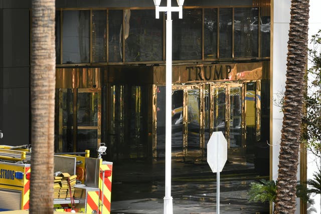 Trump Hotel Fire Las Vegas