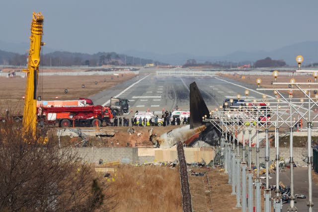 South Korea Plane Fire