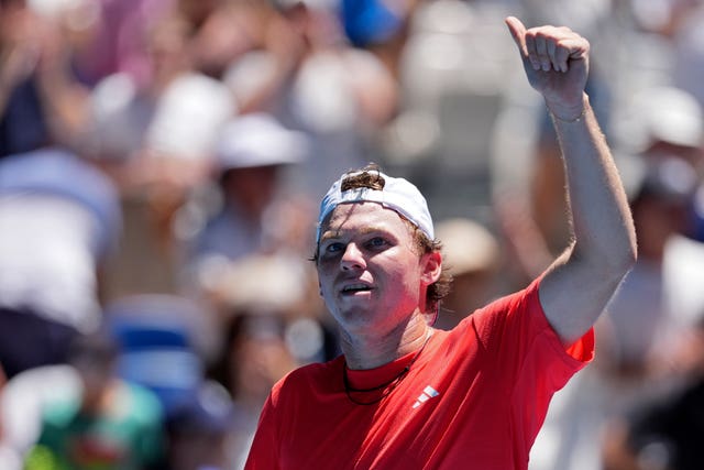 Alex Michelsen is through to the fourth round of a grand slam for the first time
