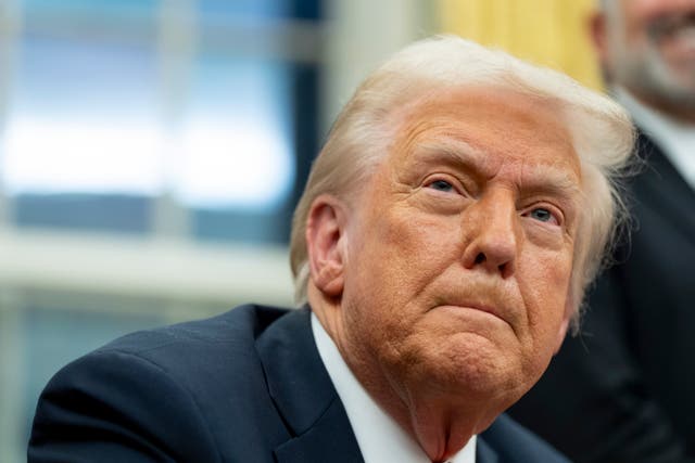US president Donald Trump