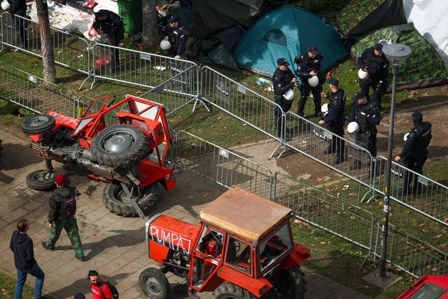 Serbia Protest Tensions