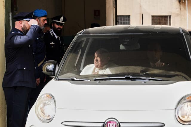APTOPIX Italy Pope Holy Thursday