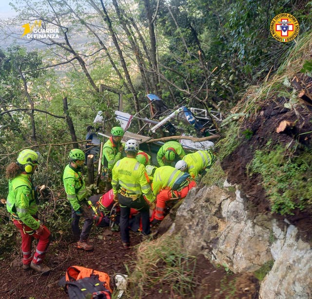 Italy Cablecar Accident