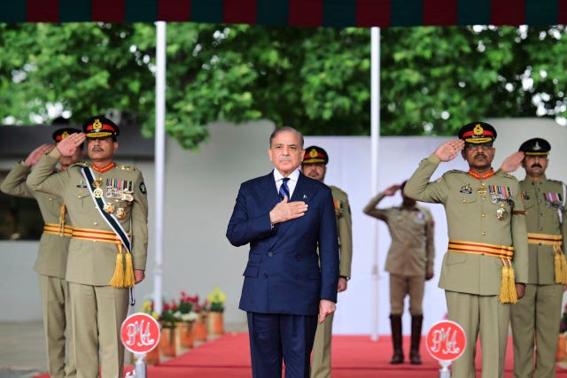 Pakistan’s Prime Minister Shehbaz Sharif