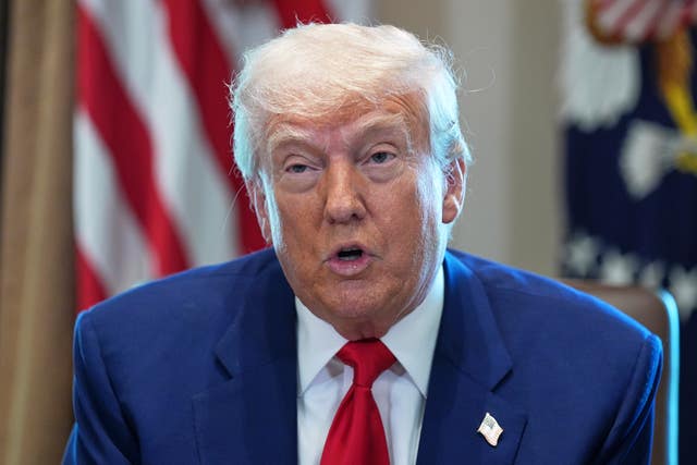 US President Donald Trump