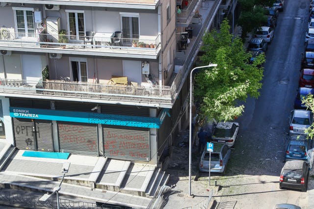 A view of the area where a 38-year-old woman was killed