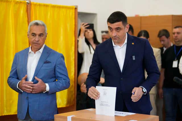APTOPIX Romania Election