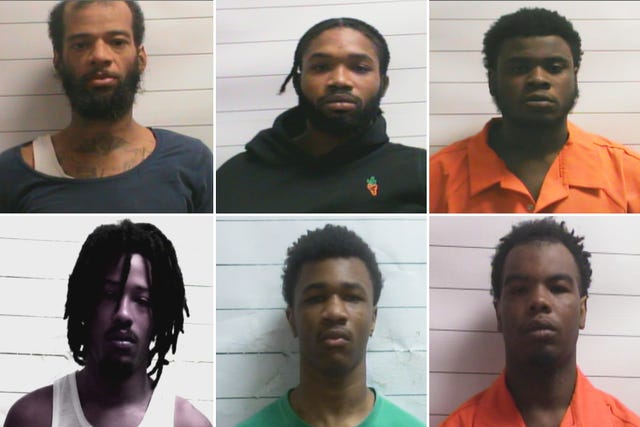 Six men who escaped