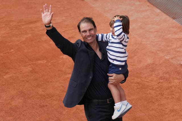 French Open Nadal Ceremony