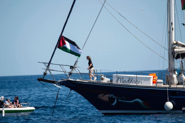 The Madleen boat