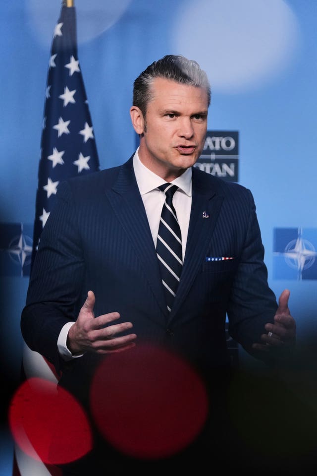 US Defence Secretary Pete Hegseth