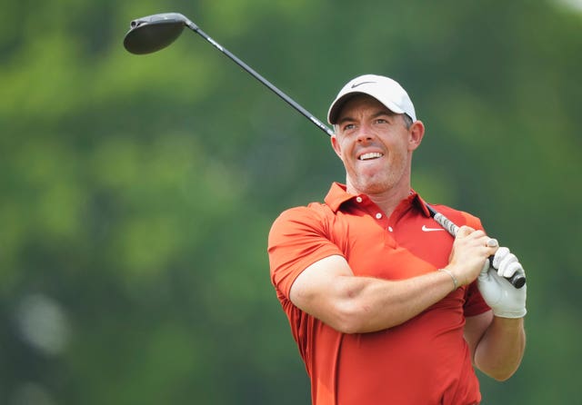 Rory McIlroy drives